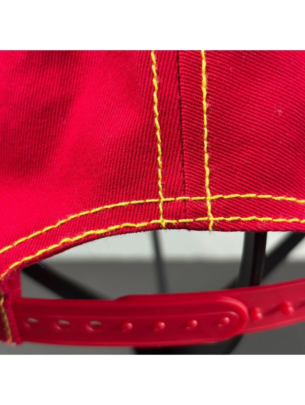 Big Bang Theory Bazinga Red Yellow Snapback Hat Cap